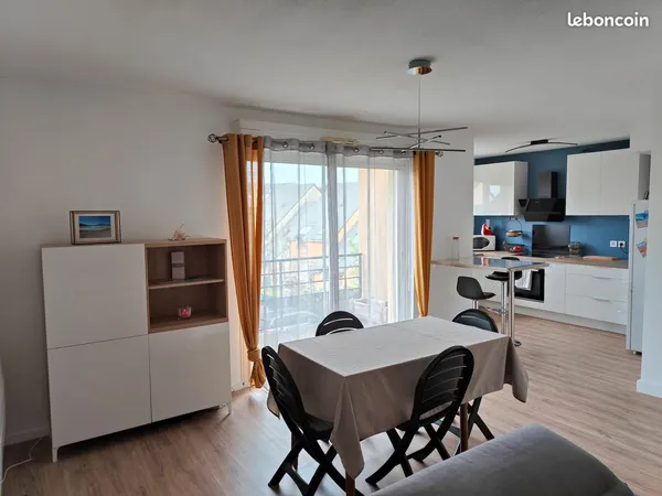 Appartement T3 63m² avec garage et place de parking dans la résidence