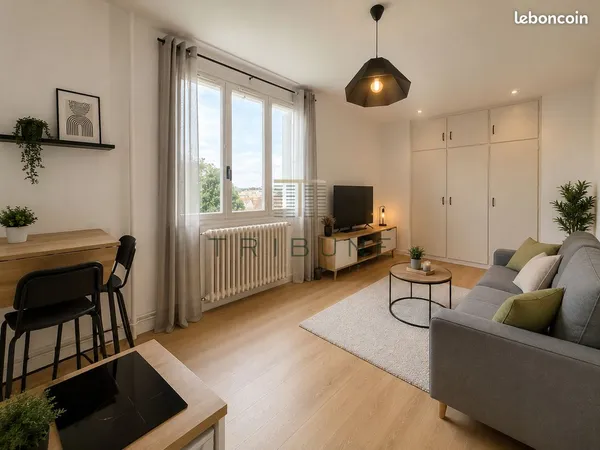 Studio 1 pièce 19 m²