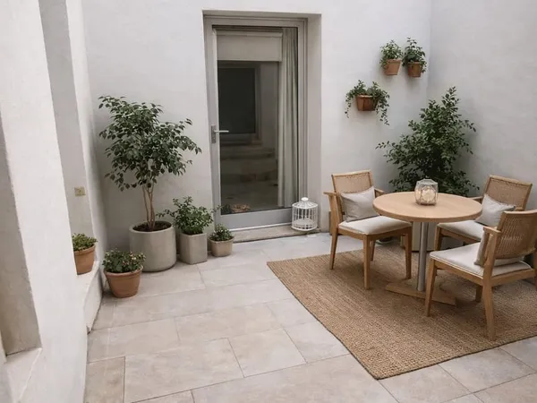 Appartement refait a neuf -Type studio + terrasse - Villeneuve les Béziers