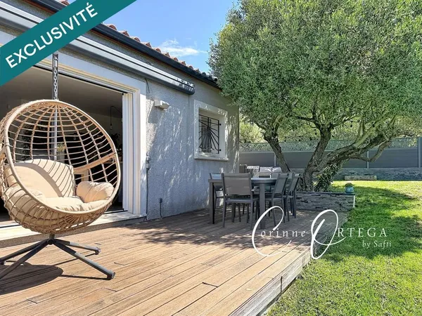 Villa Plain pied 3 chambres, Bureau et buanderie