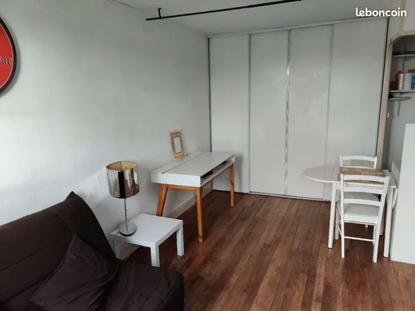 Studio meublé 23m² Centre ville Calme et Lumineux Idéal Etudiant