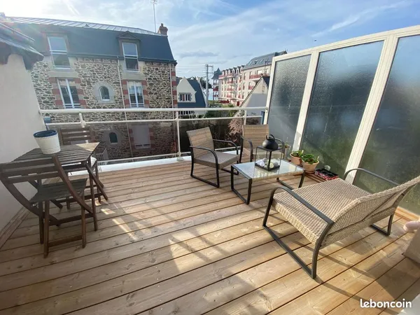 Appartement meublé T2 bis - Balcon vu mer - Pléneuf-Val-André