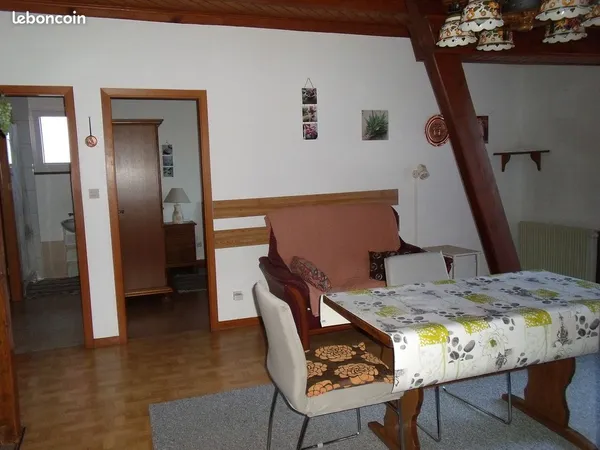 Appart f2 meublé proc colmar dispo suite