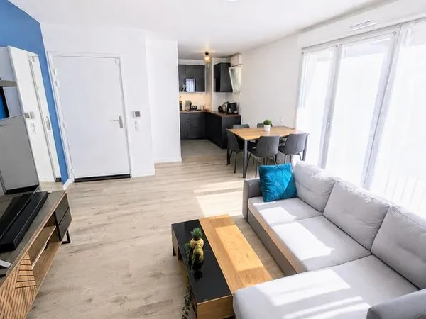 Appartement récent 3 pièces - 59m² - Hyper centre ville