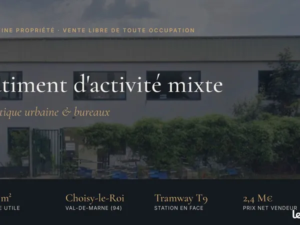 Bâtiment d'activité mixte