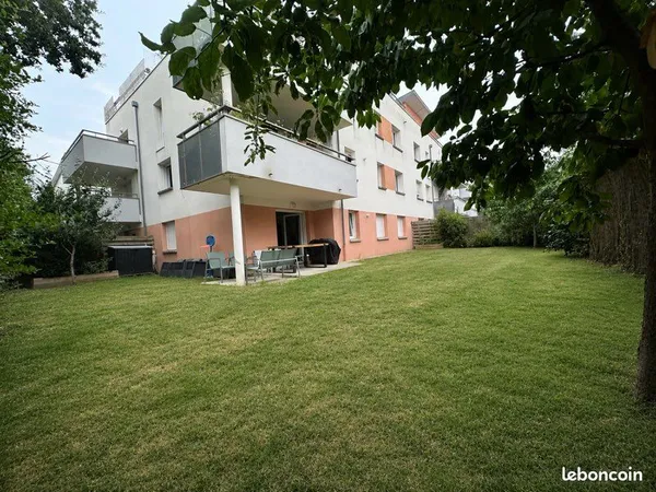 Appartement T4 + 180 m2 de jardin