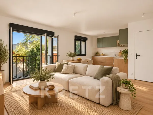 Nanterre limite Suresnes - Appartement familial avec balcon