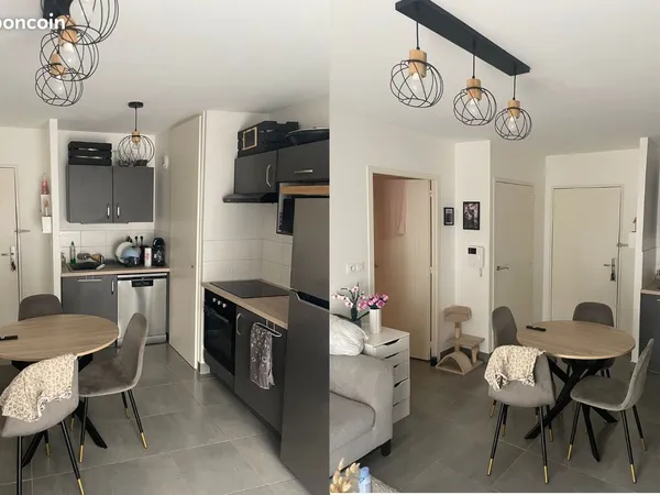 Vente - F2 avec terrasse et jardin privatif - Saint-Cyr-sur-Loire