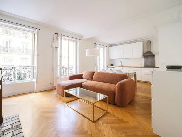 vends appartement 62m2 2 chambres métro Villiers