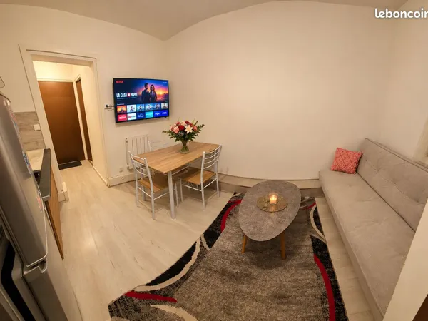 Appartement meublé 2 pièces 28 m²