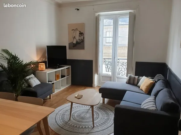 T3 meublé de 60 m² - Nantes centre, secteur Viarme-Radisson