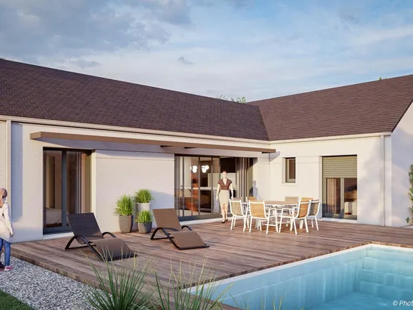 Terrain + maison 92 m²