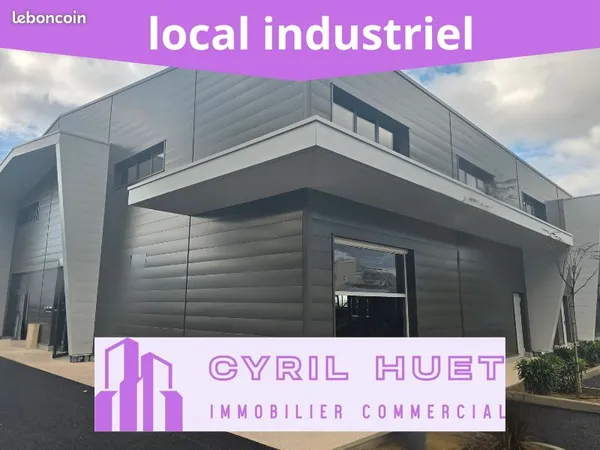 Local industriel 150 m²