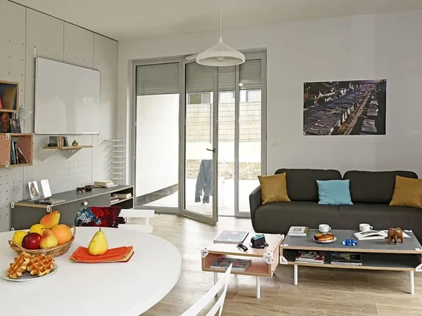 À louer Colocation étudiante / citoyenne meublée de 5 chambres disponibles Lyon 8 (Résidence Berty A