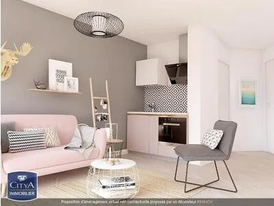 Vente Appartement 1 pièce 24,25 m2 à Saint-Denis