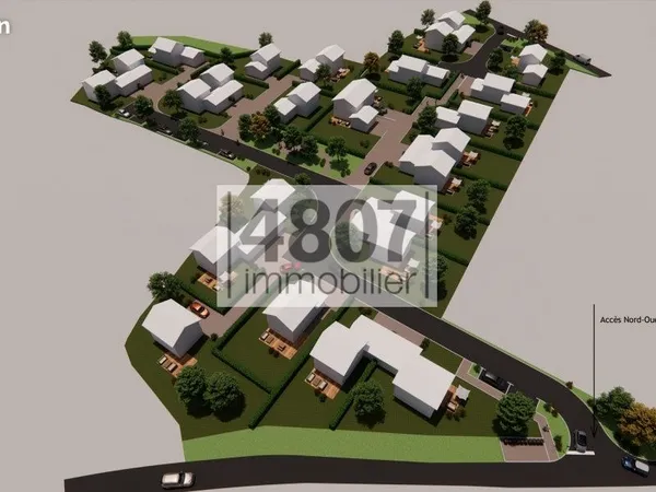 Terrain 543 m² Saint Jean De Tholome