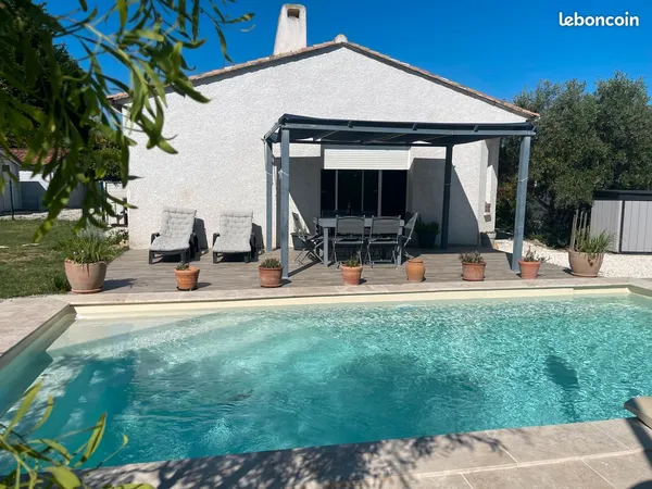 Maison familiale plain-pied 6 pièces