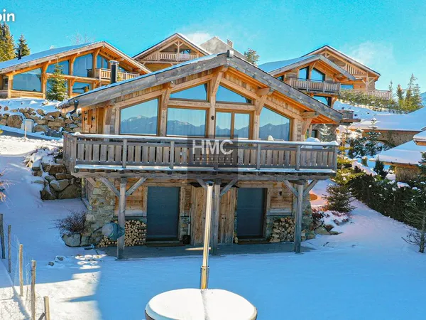 Chalet Bolquère, première ligne, vue panoramique et bain nordique