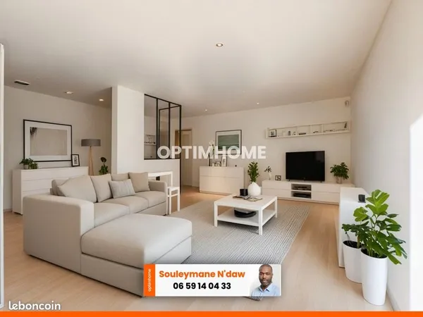Appartement 3 pièces 73 m²