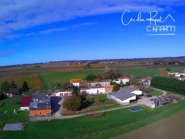 Propriété viticole située dans le nord Blayais