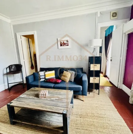 Appartement bourgeois 2 pièces 41 m²