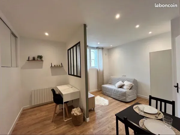 Appartement T1 meublé 24m2