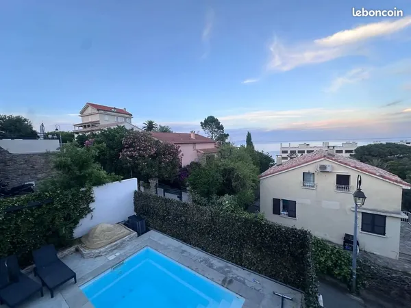 Maison rénovée avec piscine et studio indépendant à 2 minutes du centre-ville de Bastia