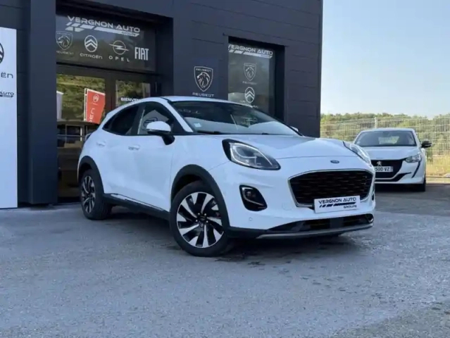 Ford Puma 1.0 flexifuel hybrid 125 mhev titanium (type 02-22) 5 portes (févr. 2024) (co2 118) — photo 25