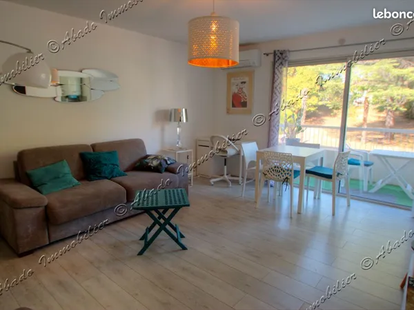 CAGNES-SUR-MER - CROS DE CAGNES | F1 MEUBLÉ 32,20 m² AVEC TERRASSE - EXCLUSIVITÉ ✨