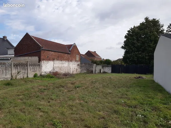 Terrain constructible de 495 m²
