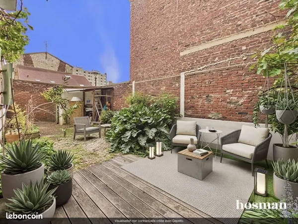 Maison 2 pièces 44 m²