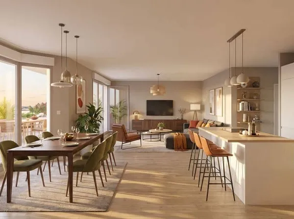 Appartement 2 pièces 41 m²