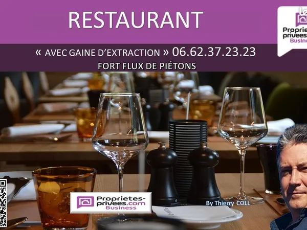 Fonds de commerce restaurant 376 m²