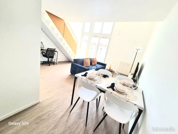 Location Appartement Duplex entier ou chambre Colocation T3 56m2 Part Dieu