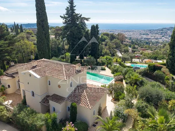 Nice - Gairaut - Propriété vue mer panoramique