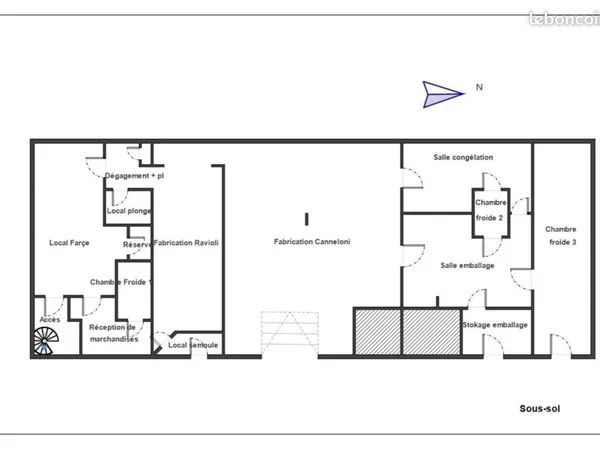 Murs commerciaux 266 m² Bastia