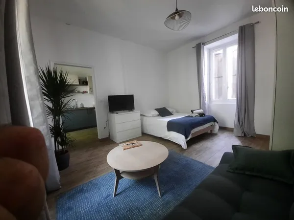 Particulier loue T1 bis entièrement rénové