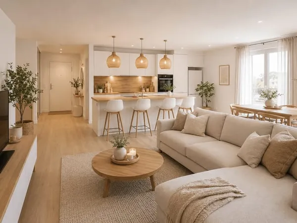 Appartement 3 pièces 55 m²