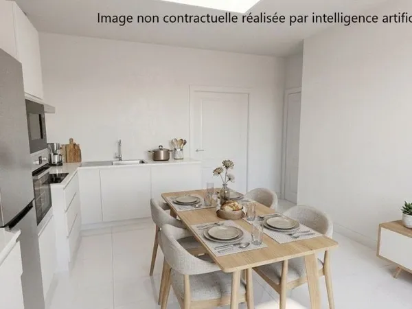 Vauhallan centre — Duplex lumineux au dernier étage, T2 aménageable en T3 - 60m2