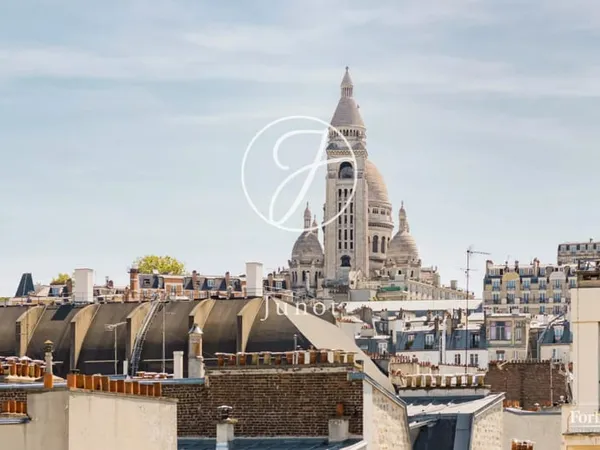 Paris 18e - JULES JOFFRIN - Duplex à vendre - 5 pièces - 114,51m² Carrez - 2 chambres - 1 terrasses 