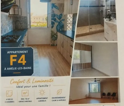 Bel appart F4 entièrement rénové