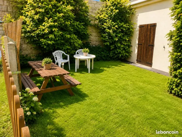 Maison cottage 4 pieces avec jardin trés calme