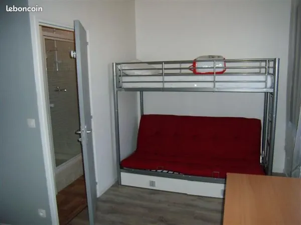Studio meublé 15 m² proche centre ville