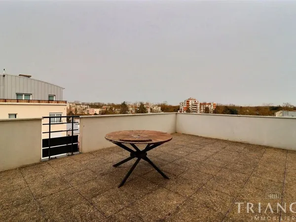 A vendre sur Trappes : Duplex d’exception 115 m² – Terrasses plein Sud – 4 chambres – 2 parkings