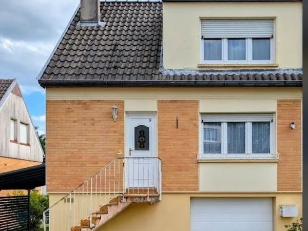 Maison dans quartier calme et prisé à Sarreguemines