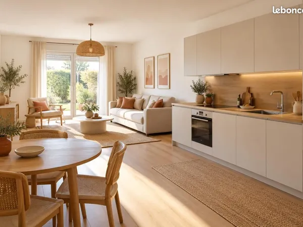 Appartement 2 pièces 45 m²