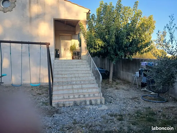 Villa P4 jardin et garage