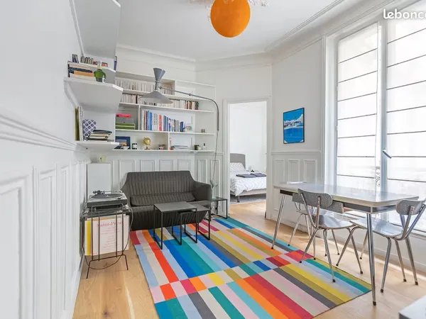 Location bail mobilité 5 mois - 2 Pièces Paris 4ème