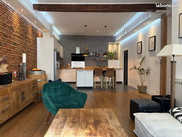 Appartement T3 meublé, Saint cyprien