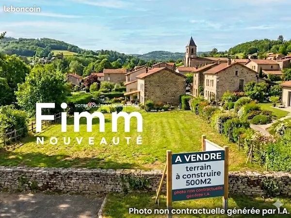 Terrain 500 m² Maclas